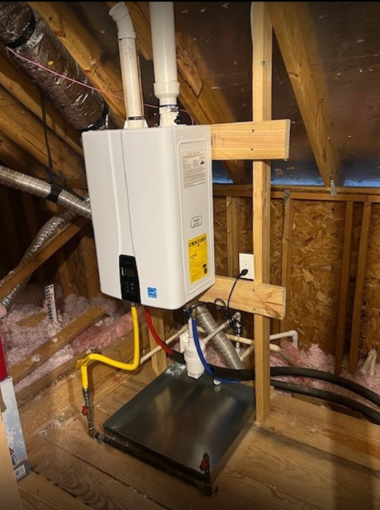 Tankless water heater puts homeowner at peace Thumbnail